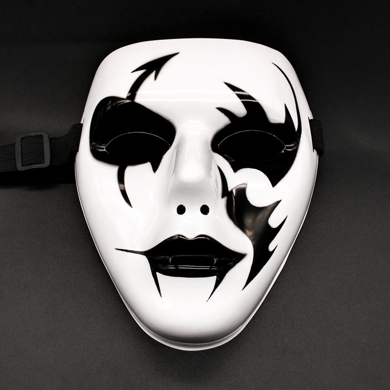 Amazon máscaras de baile callejero máscaras en V bailarines hip hop ghost walk party disfraz props de rol