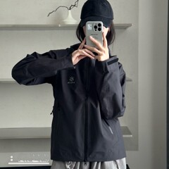 KLS凯楽石LT同款户外硬壳连帽防风防水冲锋衣外套