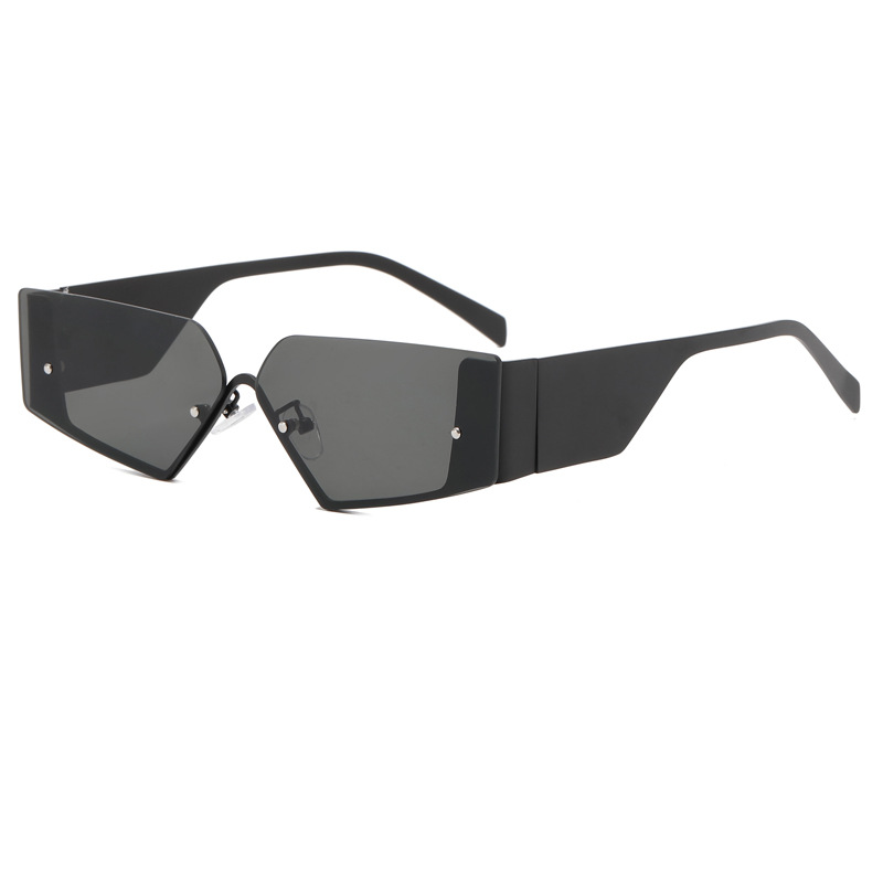 Fabricantes nuevo estilo futurista gafas de sol sin marco I2G gafas de sol de tiro callejero retro europeo y americano personalizado gafas de sol de alta calidad