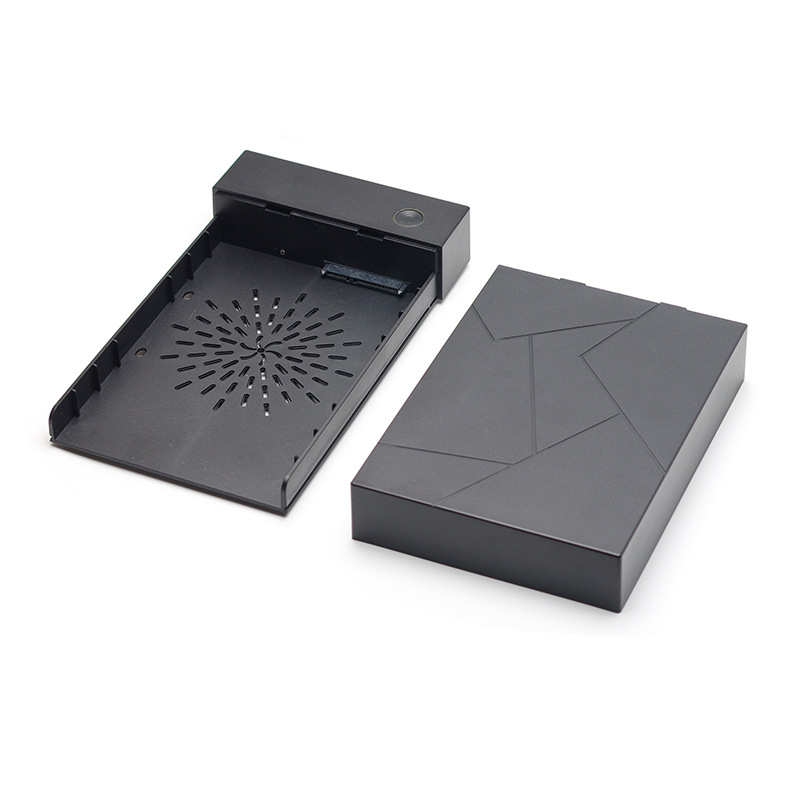 Caja de disco duro de 3,5 pulgadas al por mayor escritorio portátil escritorio mecánico disco de estado sólido externo usb3.0 caja de disco duro móvil