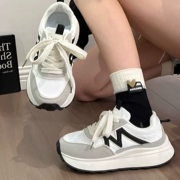 Tide, sports shoes, demi-season universal footwear for leisure, western style, trend of season