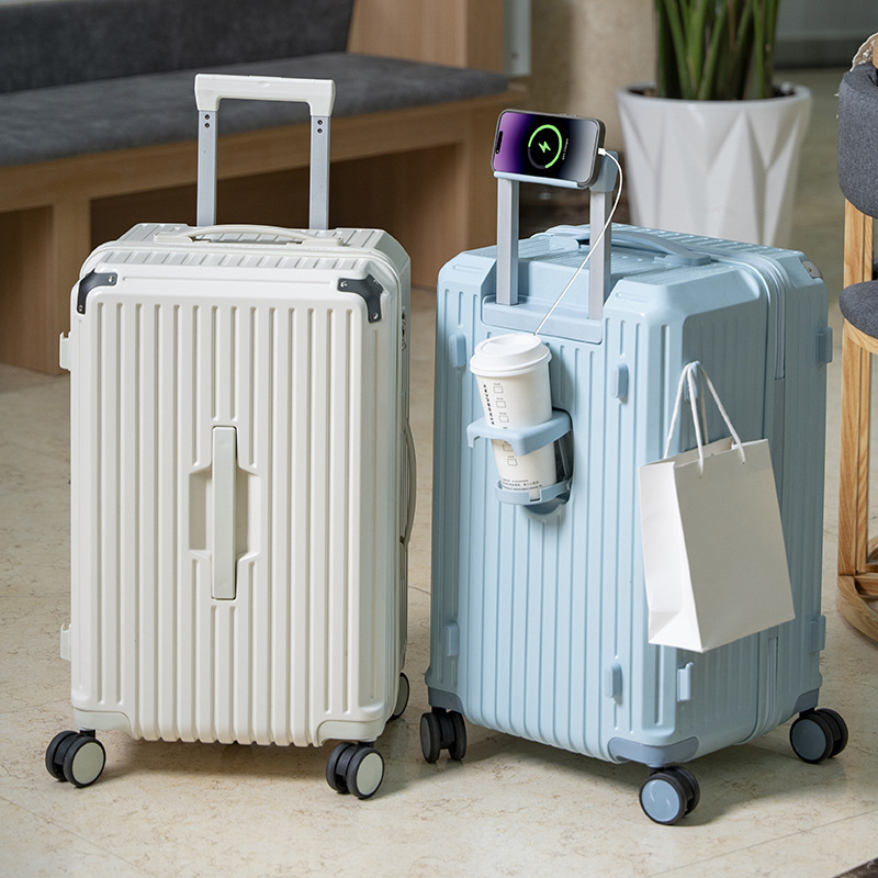 Universal Wheel Travel Code Luggage Case Student Large Capacity 37 Open Trolley Case Women's Tighty and Durable Zipper Universal Wheel Travel Code Luggage Case Student Large Capacity 37 Open Trolley Case Women's Tighty and Durable Zipper