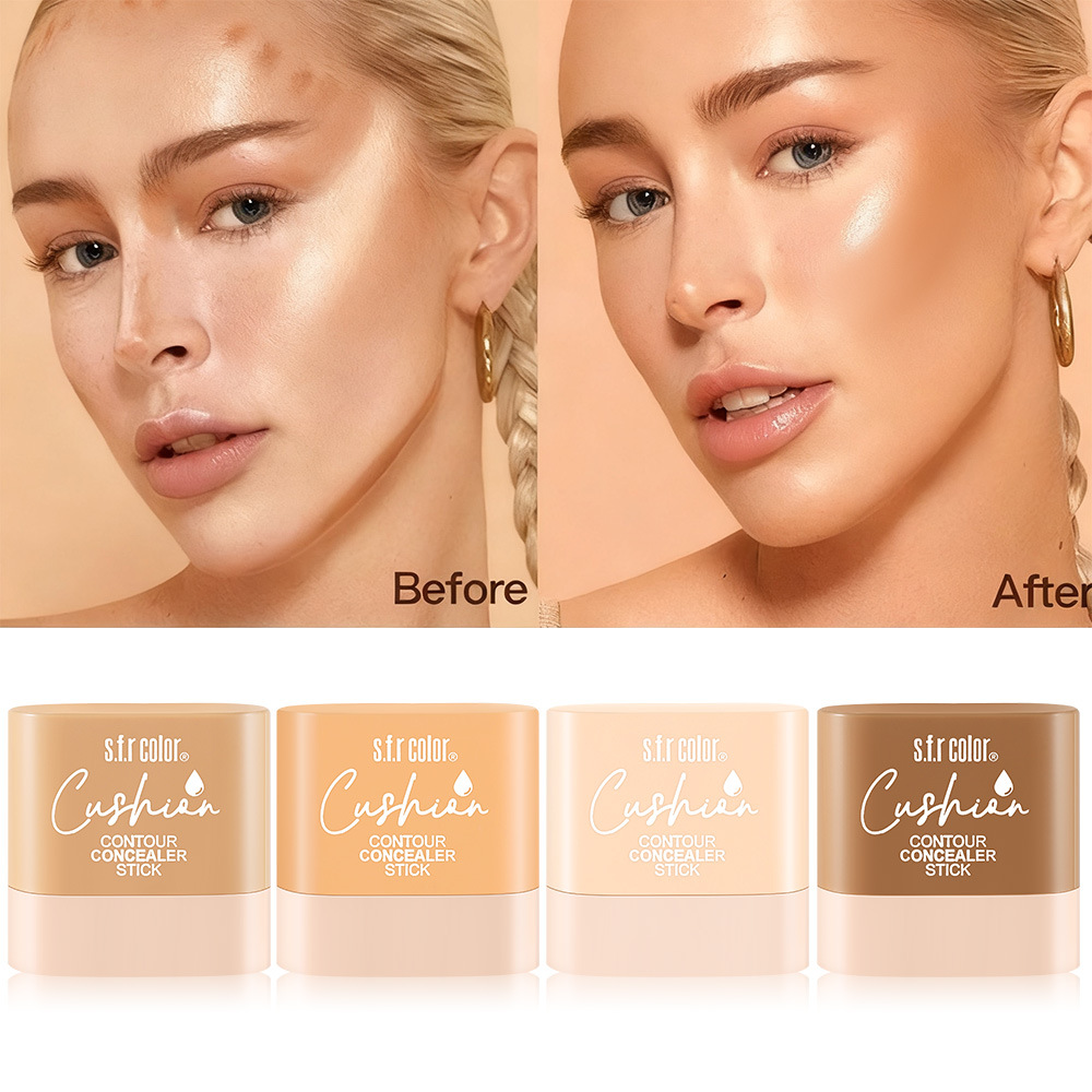 Nuevo alto concealer fuerte para cubrir manchas acné impresión círculos negros impermeable a prueba de sudor rodilla de concealer sólido al por mayor