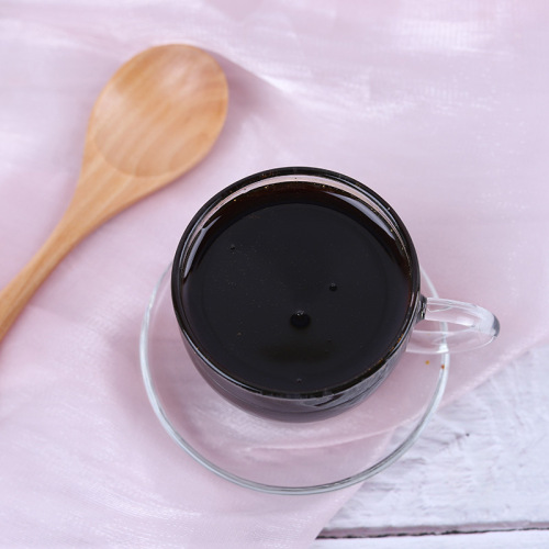 Wholesale liquid brown sugar small bag packaging concentrated brown sugar water small pack syrup 30g/bag milk tea flavoring liquid brown sugar packets