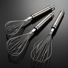 EARN 304 Stainless Steel Manual Eggbeater, Multi-Size Baking Supplies, Household Kitchen Mixing Tool, Gift