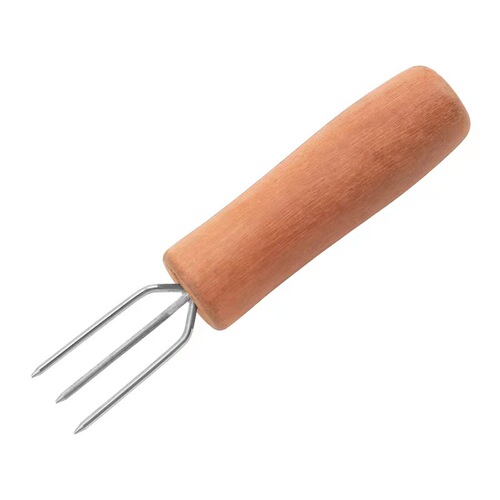 Corn needle roasting needle barbecue skewer stainless steel corn fork barbecue fork fruit fork household corn artifact