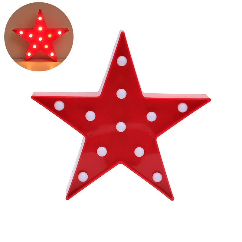 LED shape lamp, warm white, creative decorative shapes (moon, star, cloud, cactus, more)