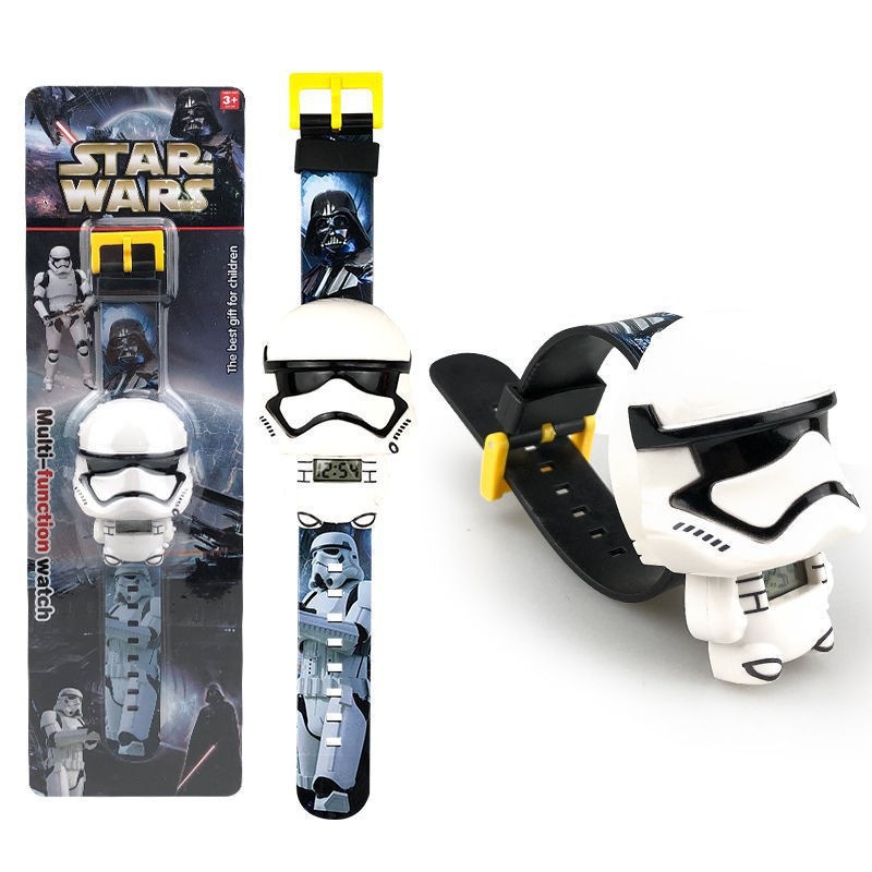 텔레스코픽 화이트 워리어 시계