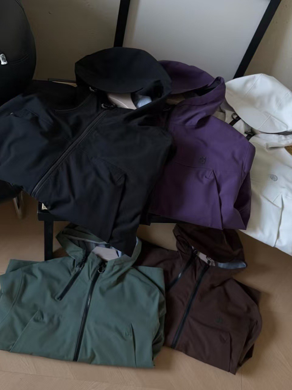 Klongob dos árboles al aire libre montañismo a prueba de viento impermeable tela de invierno logotipo cálido