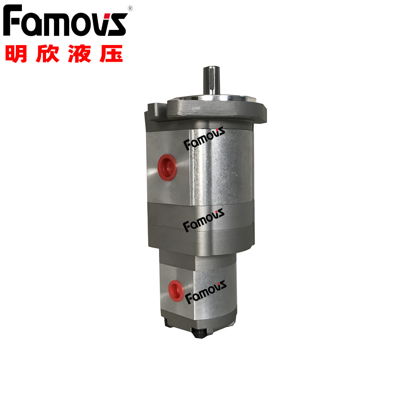 UG-31A-F14/3R明欣Famovs高压外齿轮泵两联齿轮泵UG明欣品牌