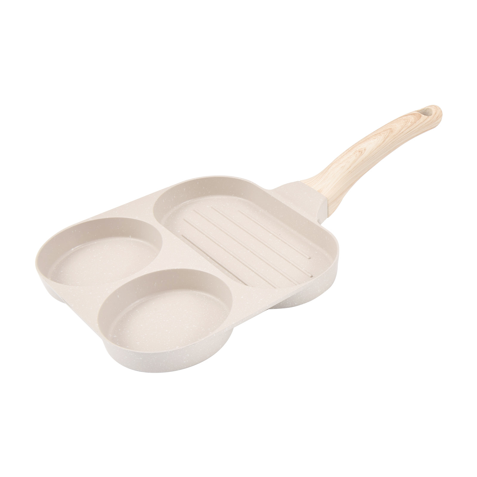 Cross-border huevo hamburguesa hogar tortilla de fundición de pan antiadherente filete sartén tortilla universal artefacto