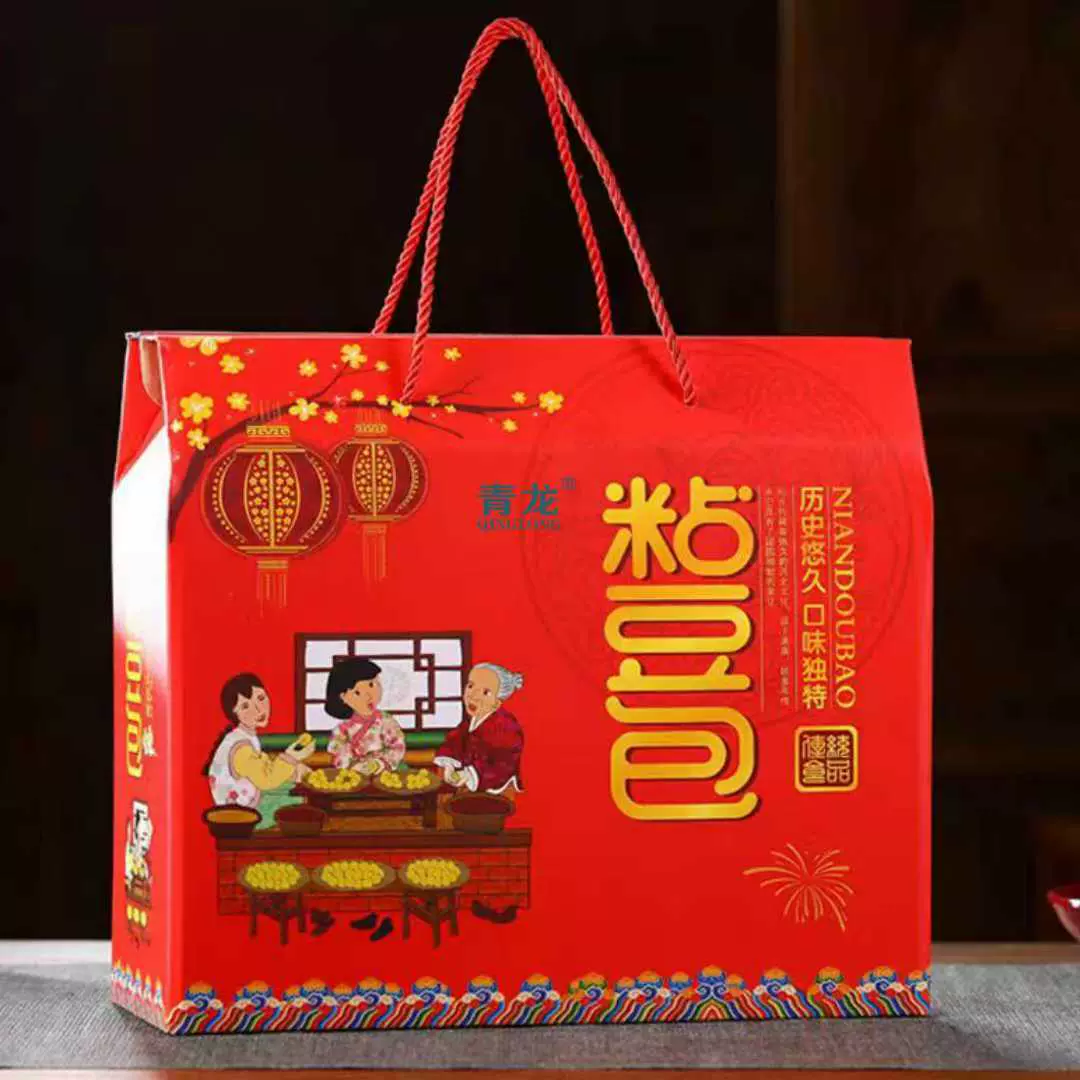 青龙牌粘豆包纯手工制作粗粮青龙豆包