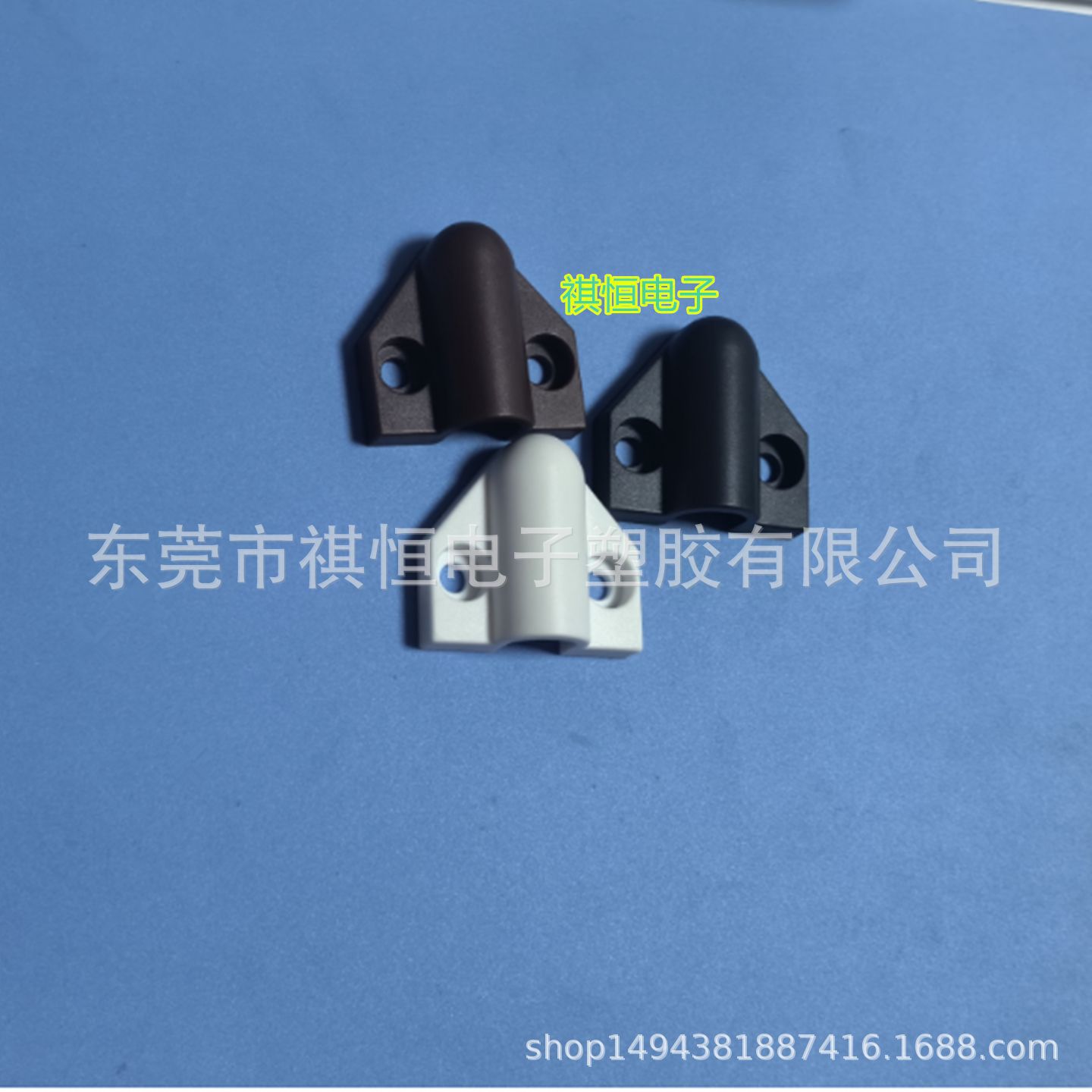 塑料过线保护器ABS材质三角型塑料线夹黑灰色  白色M10X29飞机夹