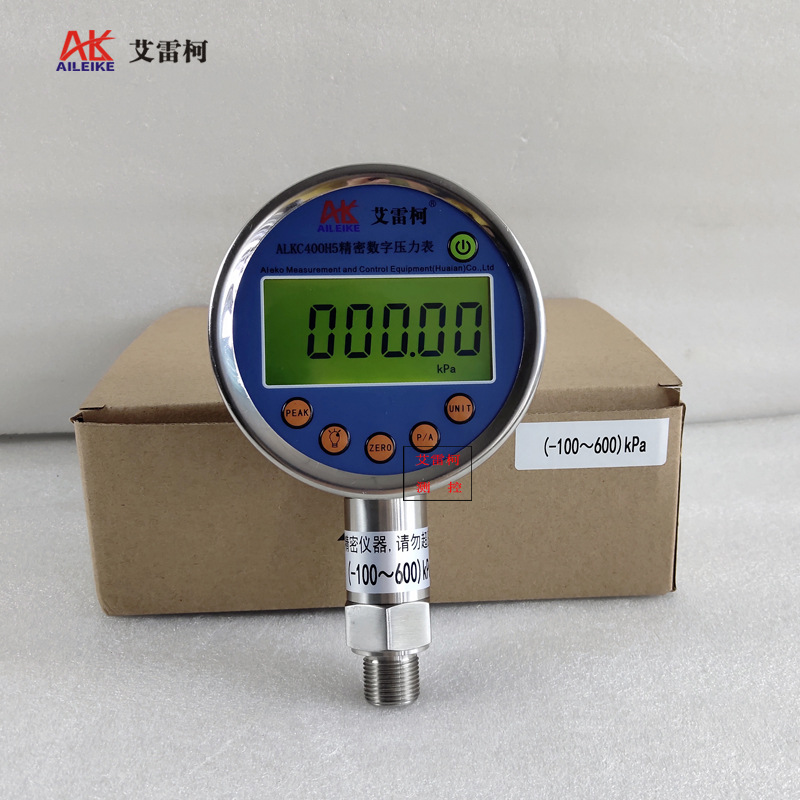 数字标准表 ALKC400H5 标准数字压力显示表-100~600KPa 0.5级