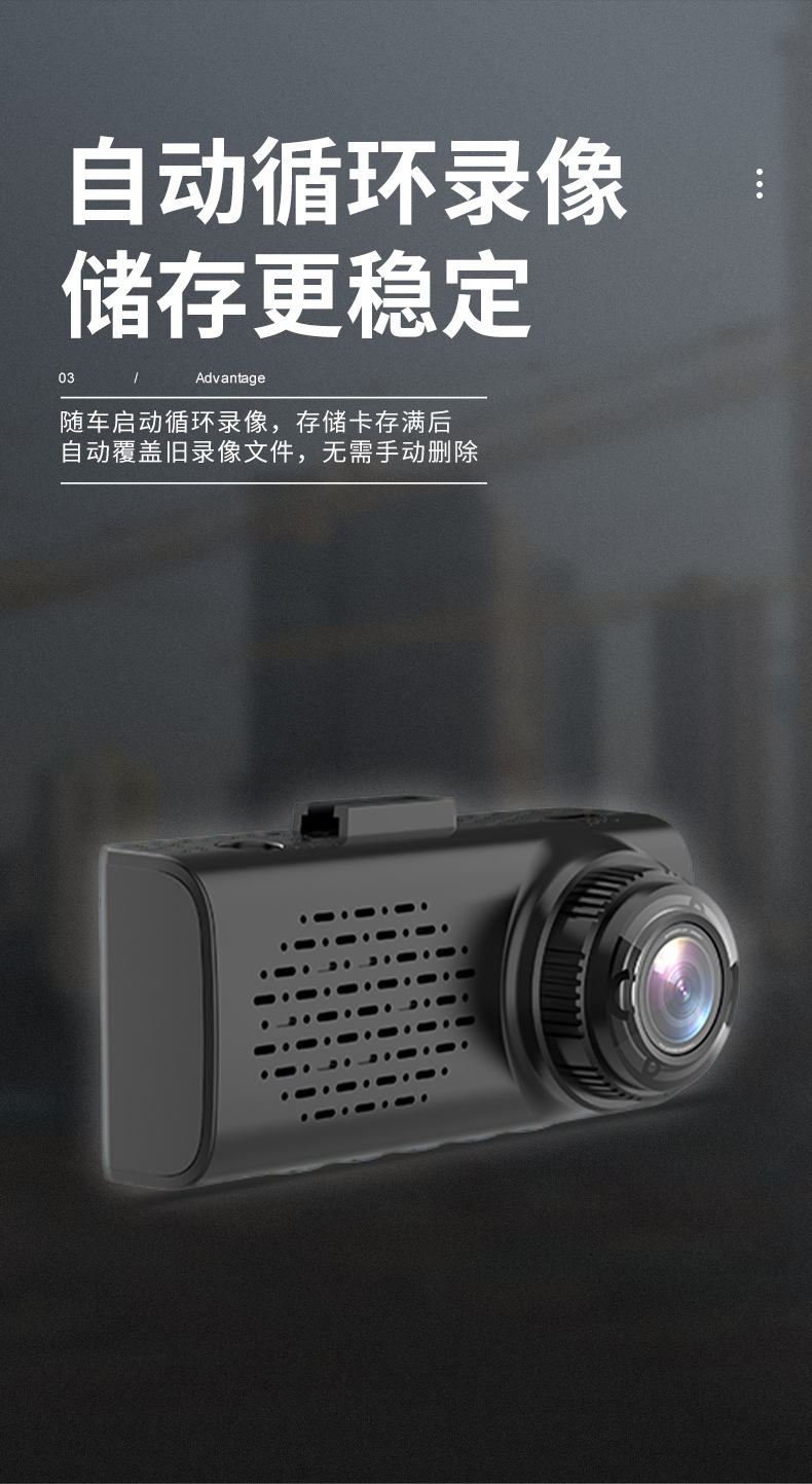 Cross-Border 4K Driving Recorder Gps Positioning Wifi Night Vision Monitoring Online Car-Hailing Vehicle High-Definition Video Recorder Wholesale