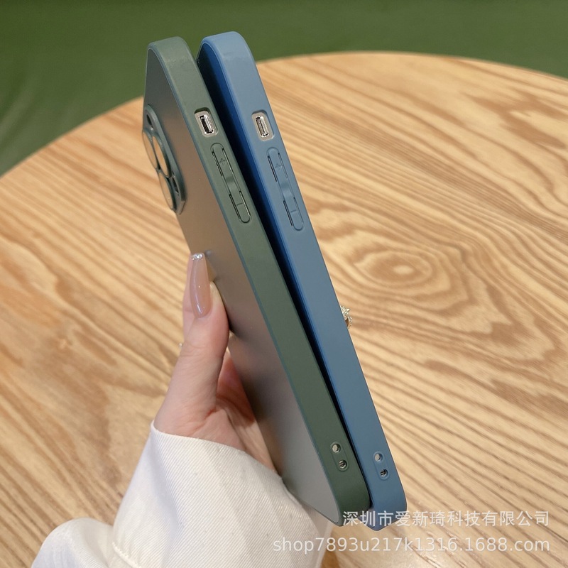 Apple 16ナノメートルAGマット仕上げiPhone17Promaxパール光沢15携帯電話ケースシンプル耐衝撃フルカバー14に適用|undefined