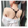 Sexy straps, underwear, non-slip bra, chest strap, beautiful back, with embroidery, thin strap