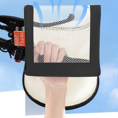 Motorcycle Handle Cover — Windshield Battery Handle Cover