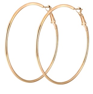 Yiwu Jewelry earrings wholesale exaggerated jewelry big circle earrings earrings female gold silver Europe and the United States big ear ring