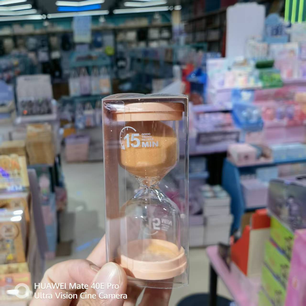 Chaser Kapibala cronógrafo reloj de arena 15 minutos administrador de tiempo pequeño regalo decoración regalo de cumpleaños creativo