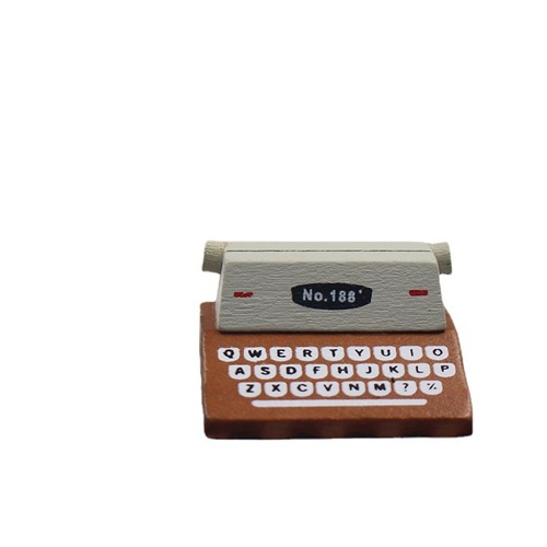 ZAKKA simulation printer business card holder retro message holder creative Japanese photo holder miniature scene ornaments
