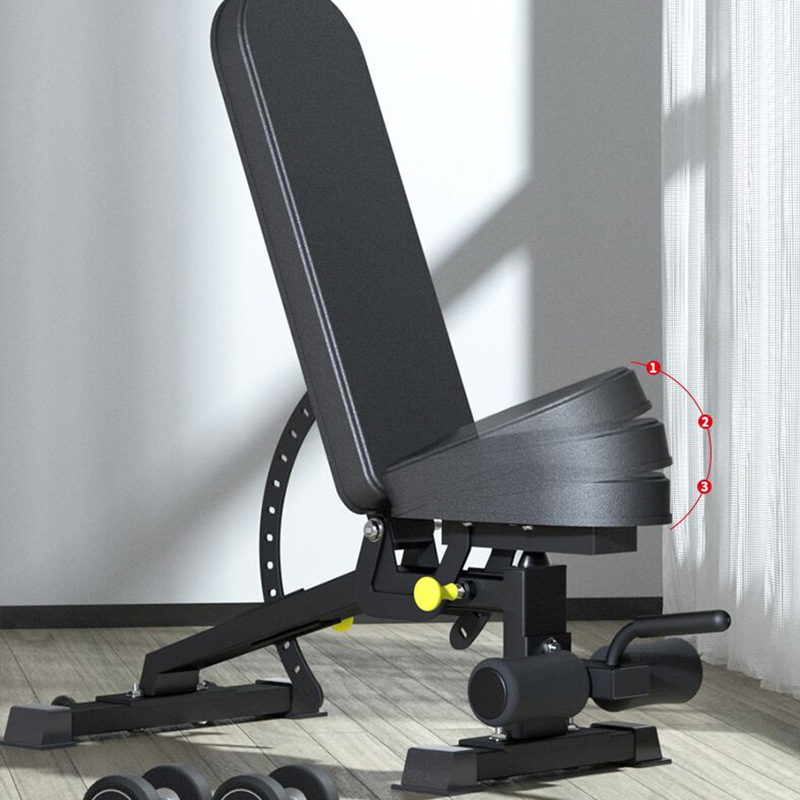 Banco de mancuernas comercial ajustable banco de pájaros voladores Silla de fitness tablero supino multifuncional abdominales Banco Profesional