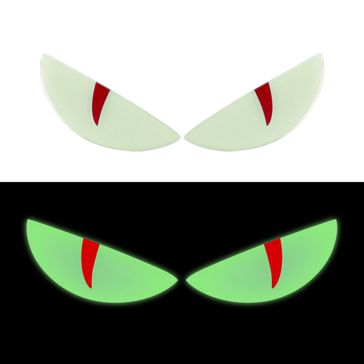 캣아이 오토바이 라이트 스티커 레드(쌍)