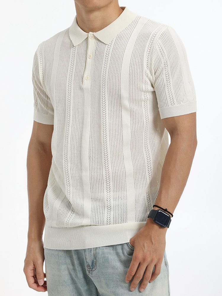 Camiseta de polo de hielo de verano de lujo ligero de lujo