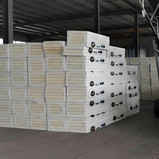 Polyurethane Insulation Board Sunroom Roof Insulation Board Cold Storage Interior and Exterior Wall Insulation Composite Board Sound Insulation Flame Retardant Material