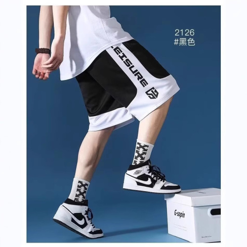 Men's Summer Outerwear Five-Pocket Athletic Shorts 2025 New Basketball Leisure Pants