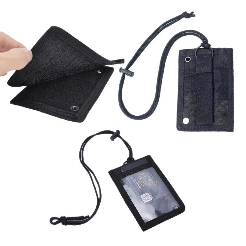 Tactics strap, keychain, travel passport bag, handheld card holder
