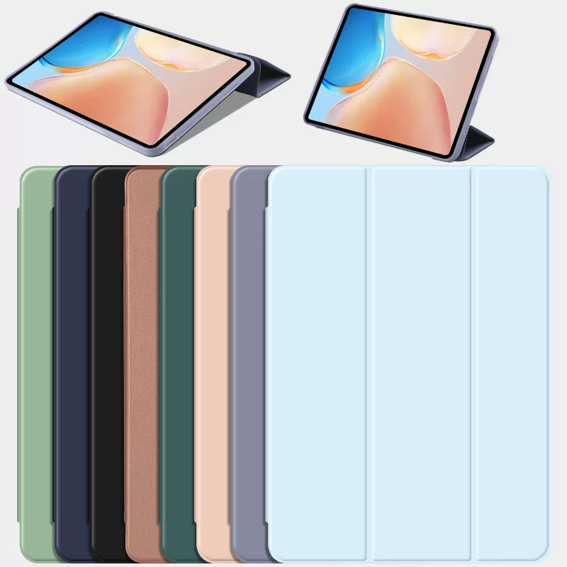 Чехол для планшета (Xiaomi/Redmi Pad 11) мягкий силиконовый/тонкий складной — совместимый с несколькими моделями, 8–12,5 дюймов