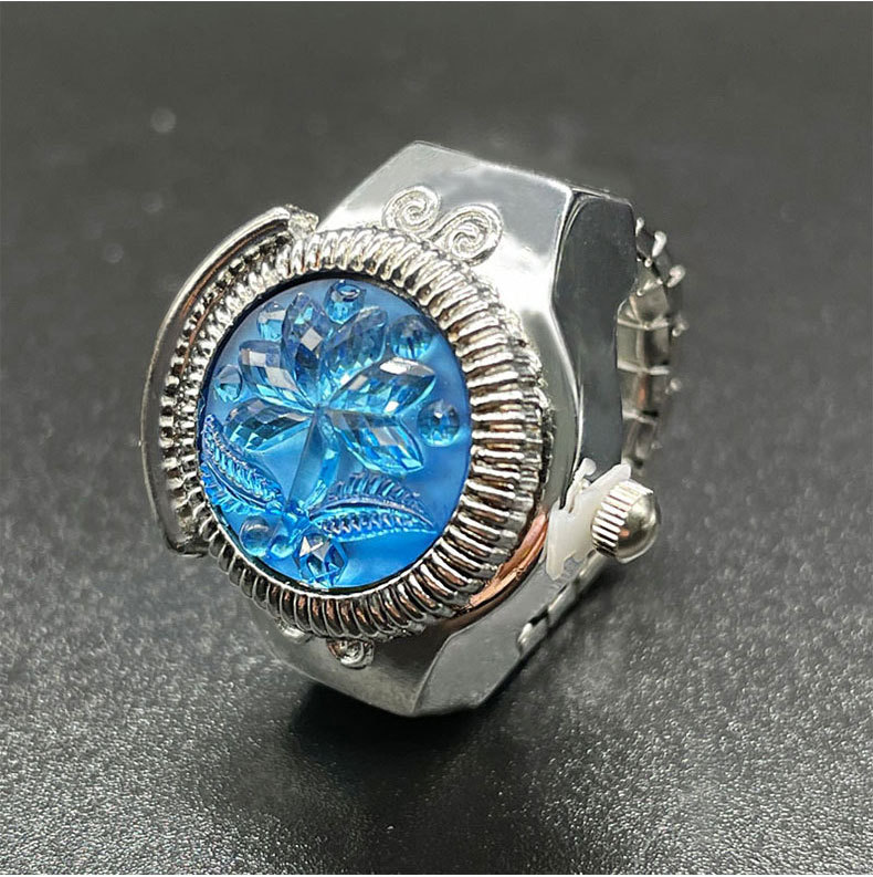 Casual Flor Cuarzo Anillos De Reloj display picture 4