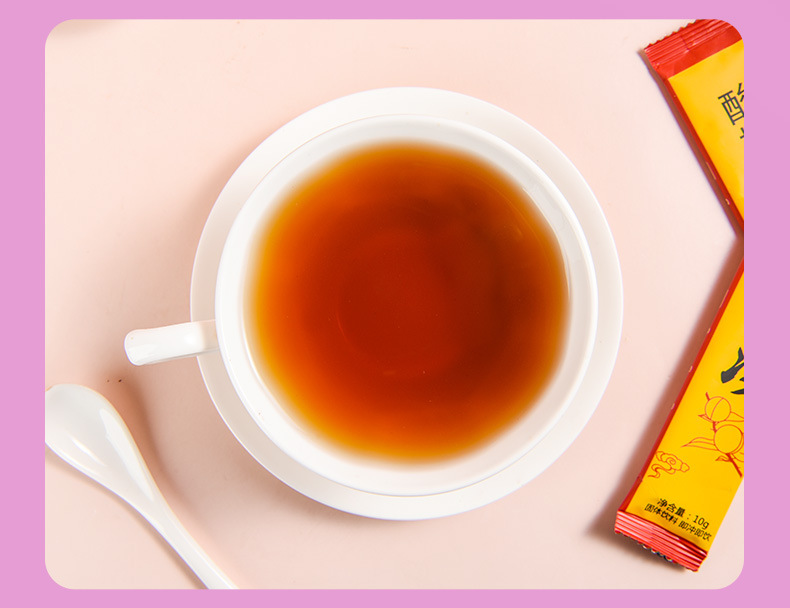 Instant Sour Plum Drink Suan Mei Tang Granules 10g x 10 Sachets Old Beijing Wu Mei Tang with Osmanthus details