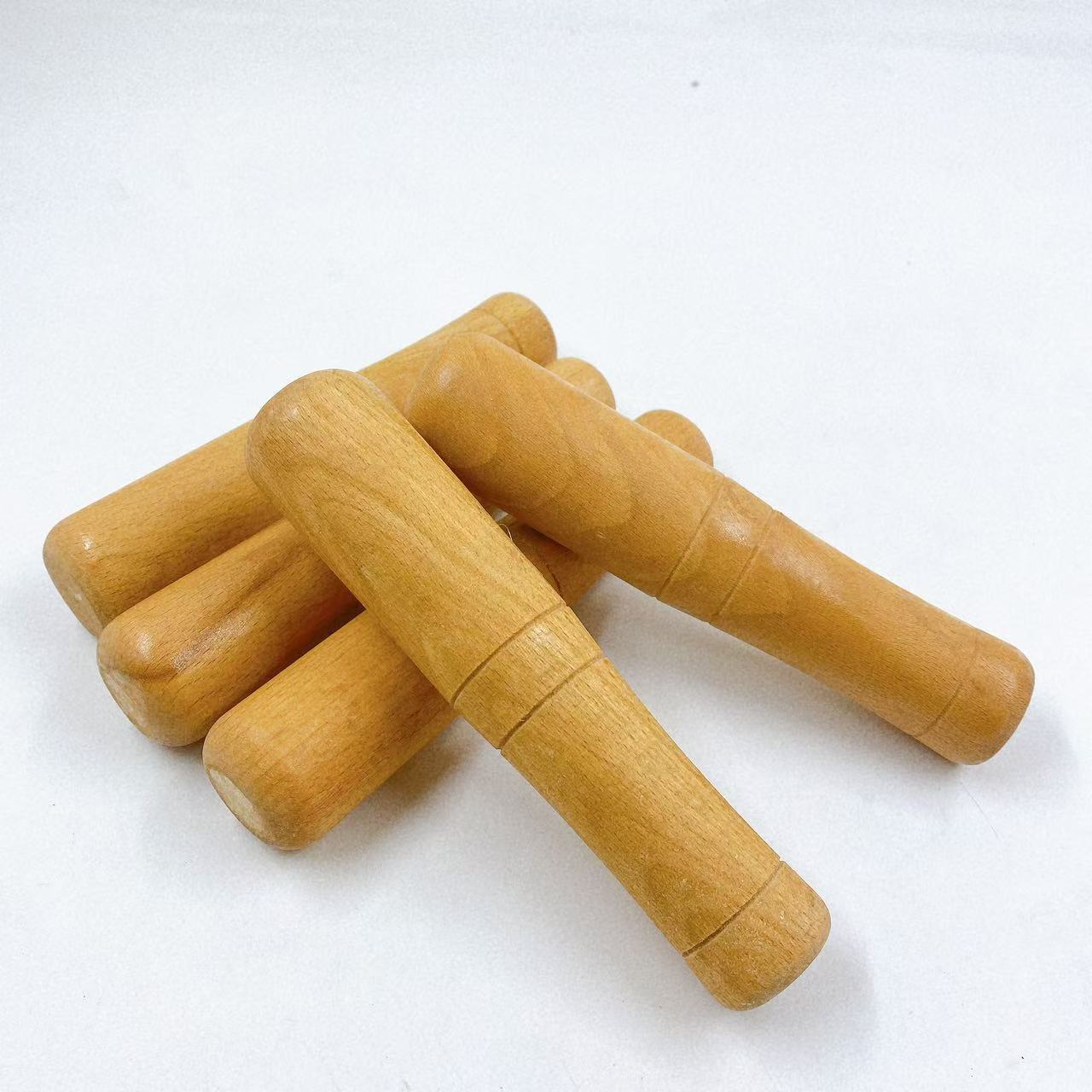 2 yuanes tienda de suministros de cocina de madera de haya varilla de ajo tienda de artículos de cocina de uso diario madera de haya varilla de ajo lote