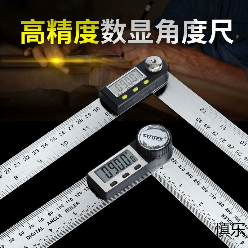 Цифровая угловая линейка Высокоточная электронная многофункциональная угловая линейка для деревообработки универсальный угловой меризатор утолщение