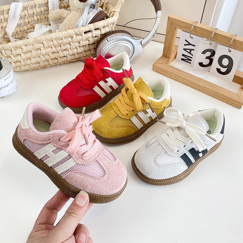 2025 新しい夏の子供靴、古典的な子供カジュアルシューズ、ファッショナブルで多用途なシングルメッシュ通気性の訓練靴、男の子と女の子用|undefined