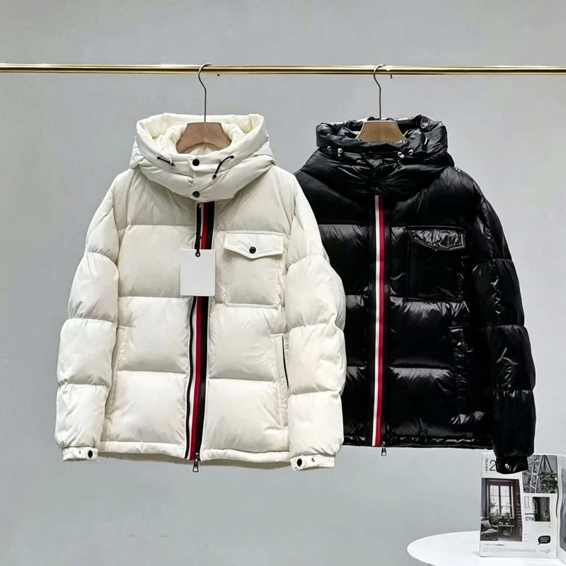 2026 Autumn/Winter Special Offer: Mengjia Colorful Striped Down Jacket for Men and Women, Loose Fit, Thickened Coat 2026 Autumn/Winter Special Offer: Mengjia Colorful Striped Down Jacket for Men and Women, Loose Fit, Thickened Coat