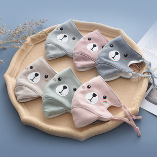 Children's Warm Mask Baby Baby Winter Cartoon Kids Cotton Gauze Washable for Boys and Girls