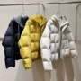 宽松保暖连帽加厚棉服