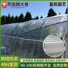 大卷防虫网加厚园艺种植大棚蔬菜水果跨境全新PE果园防鸟网可拼接