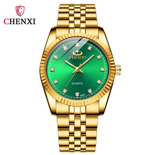 Men's and women's watches, waterproof business watches, cross-border watches, women's and men's gold couple watches