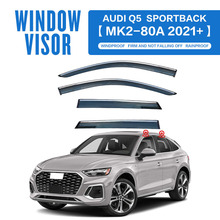 适用于奥迪Q5轿跑车窗晴雨挡雨板Audi Q5 E-tron Window visor