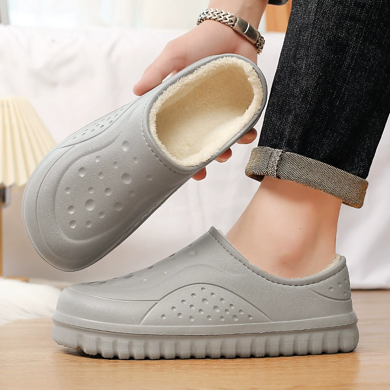 Трансграничная новая утолщенная женская обувь на флисовой подкладке 2024, обувь для папы, нишевые аргановые туфли, повседневные кроссовки на толстой подошве