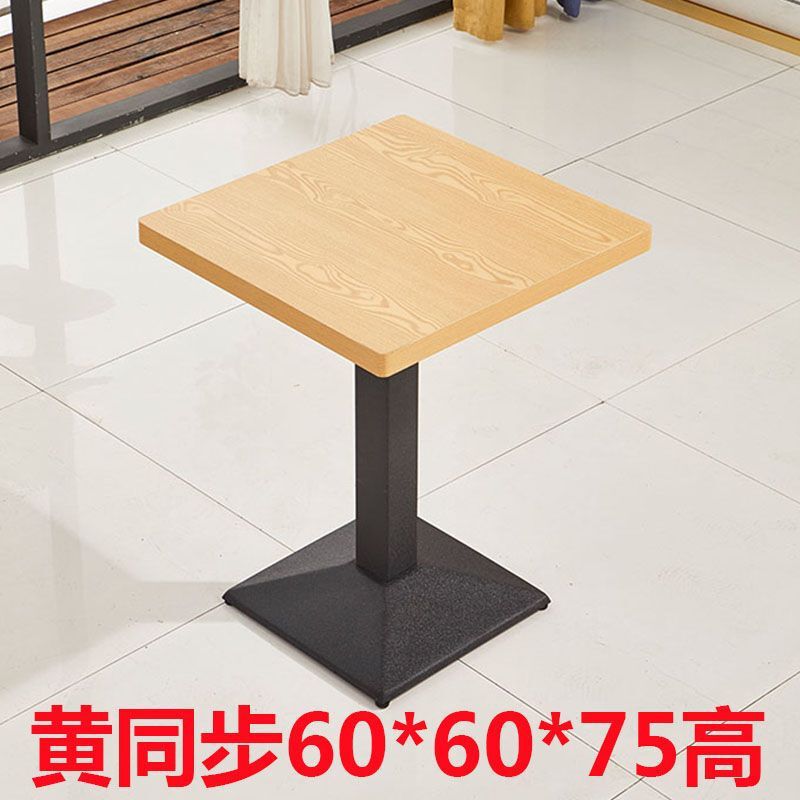 奶茶店桌子西餐厅小吃店食堂大理石快餐桌饮咖啡厅商用餐桌长方桌|undefined