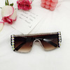 Sunglasses, decorations, trend glasses, European style