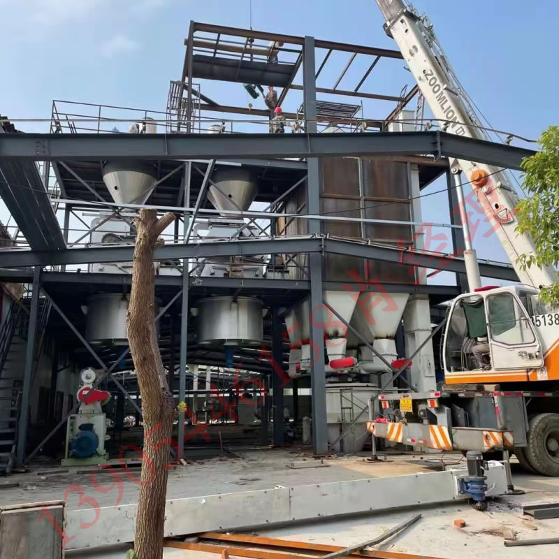 畜禽养殖大型全自动饲料生产线成套设备，全价粉料颗粒饲料生产线