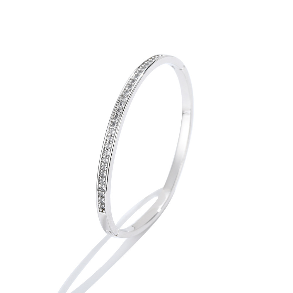 Pulsera de diamantes brillantes estilo estrella, muy vendida en el extranjero, para mujer, estilo minimalista, diseño de nicho, moderno y a la moda.
