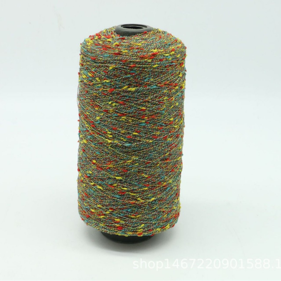 现货批发 点子纱 水结珠花式纱 特种花式纱厂家直销