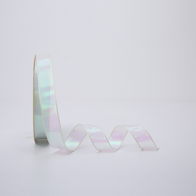 Xiyu nuevo estilo Ambilight Cinta colorida Cinta de gasa de lazo Ramo de cinta de regalo de cumpleaños al por mayor